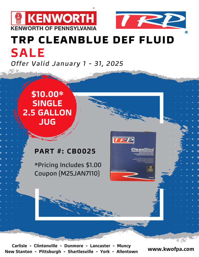 TRP DEF Fluid Sale Flyer January 2025