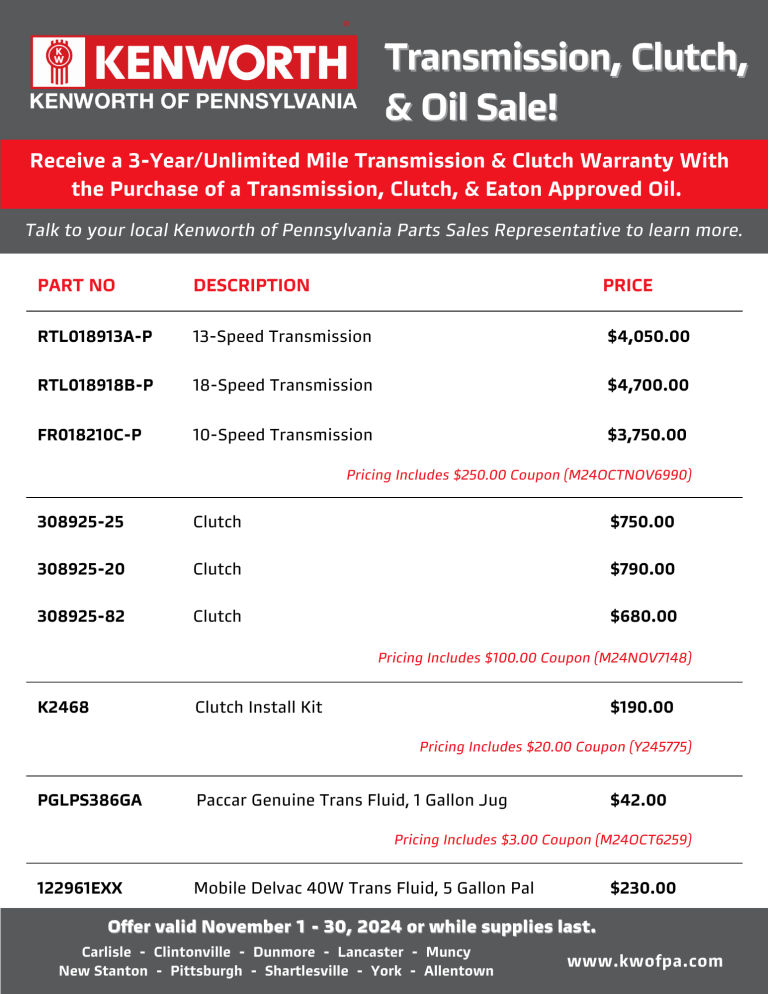 Transmission Sale_November 2024