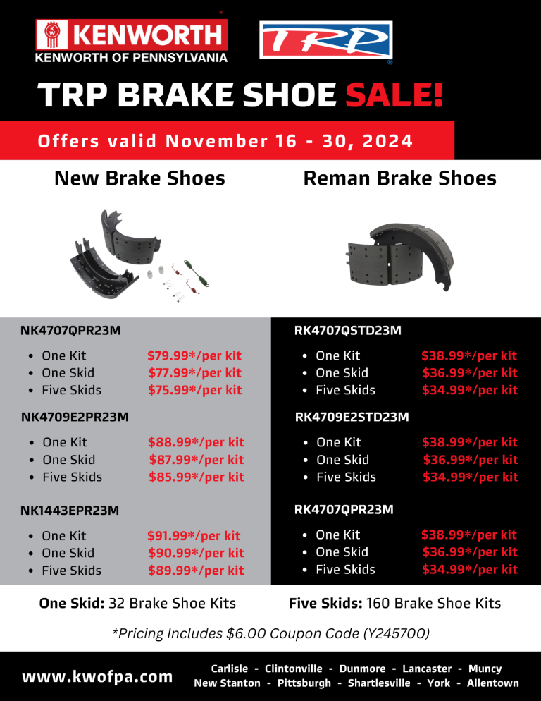 TRP Brake Shoe Sale