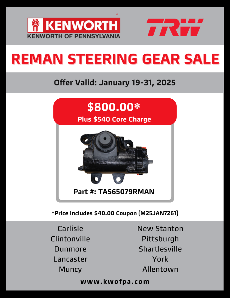 TRW Reman Steering Gear Sale