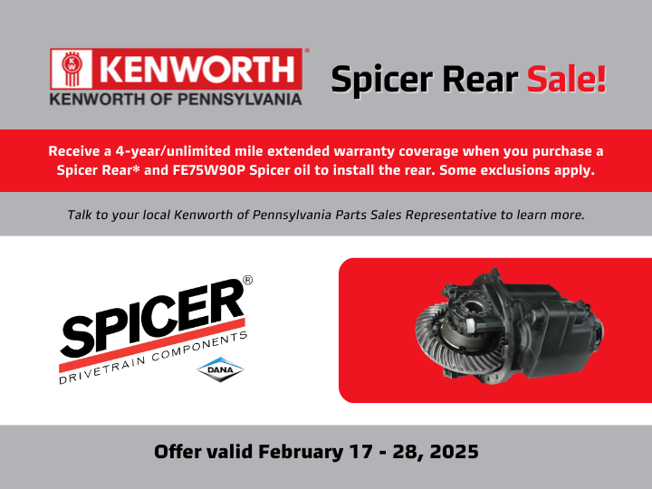 Spicer Rear Sale